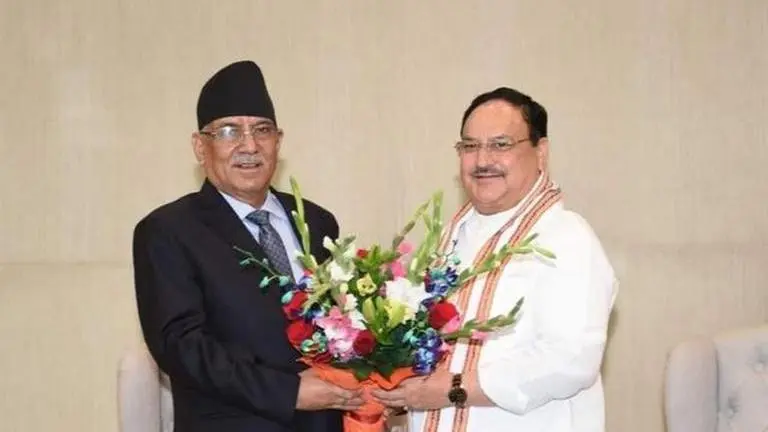 Ex-Nepali PM Prachanda engages in talks with JP Nadda under 'Know BJP'; likely to meet NSA JP Nadda