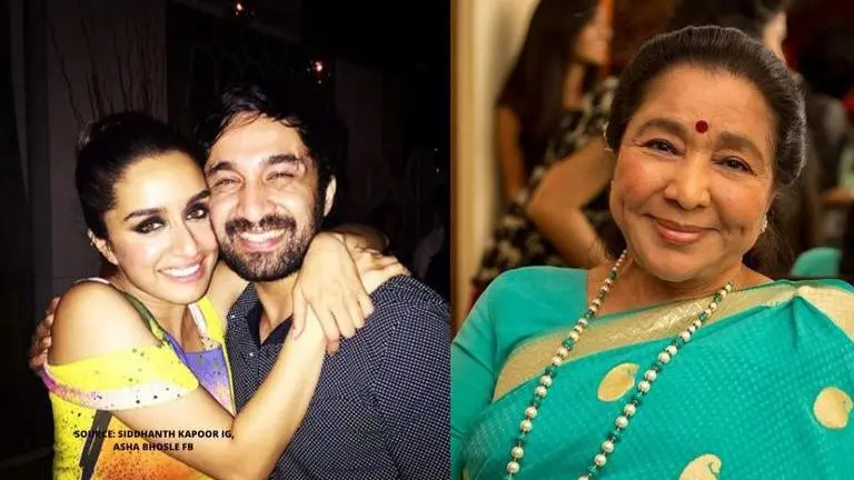 Shraddha Kapoor's brother Siddhanth clicks a picture with Asha Bhosle, calls her 'mother' Shraddha Kapoor