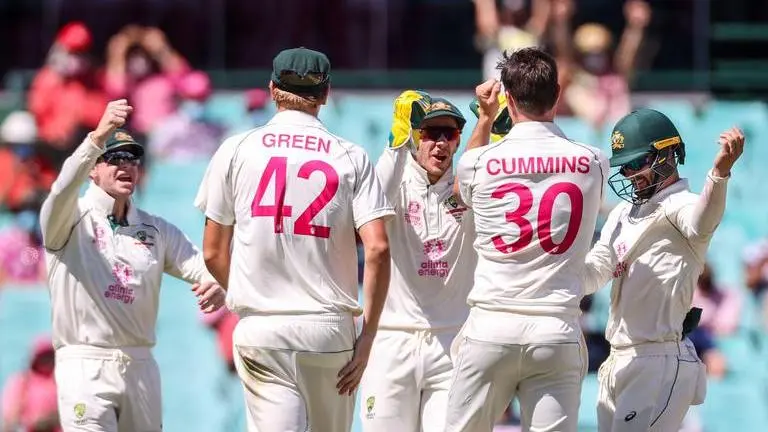 Brilliant Cummins puts Australia on top as India dismissed for 244