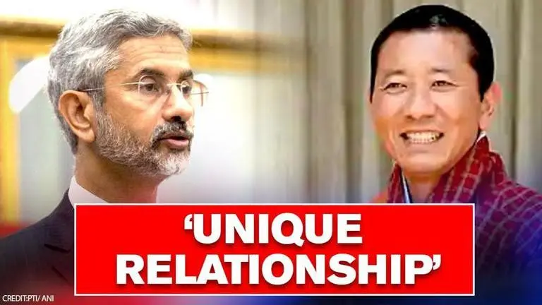 EAM Jaishankar calls India-Bhutan relationship 'unique', assures help in fighting COVID EAM Jaishankar calls India-Bhutan relationship 'unique', assures help