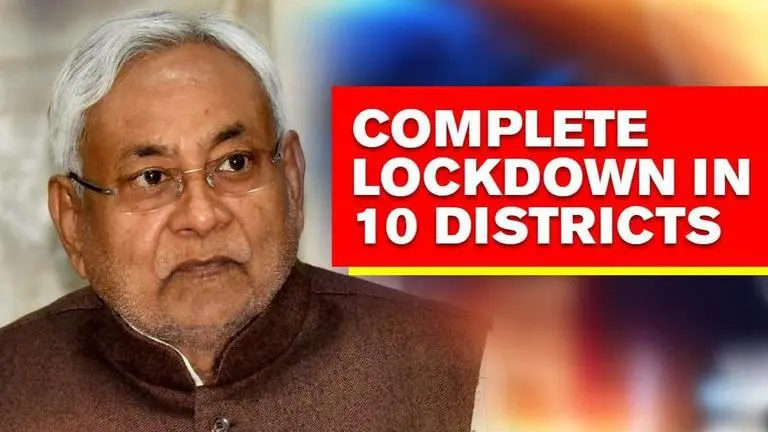 Bihar: Complete lockdown in 10 districts announced amid surge in Covid cases Bihar