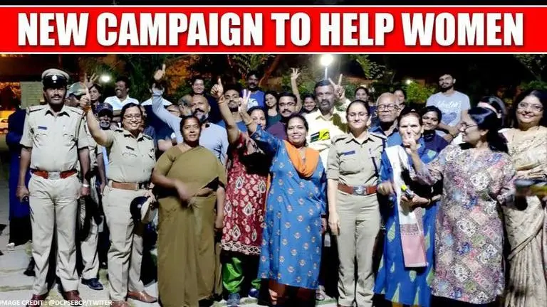 Bengaluru police joins 'Be Together Bangalore' campaign to increase women's safety Bengaluru