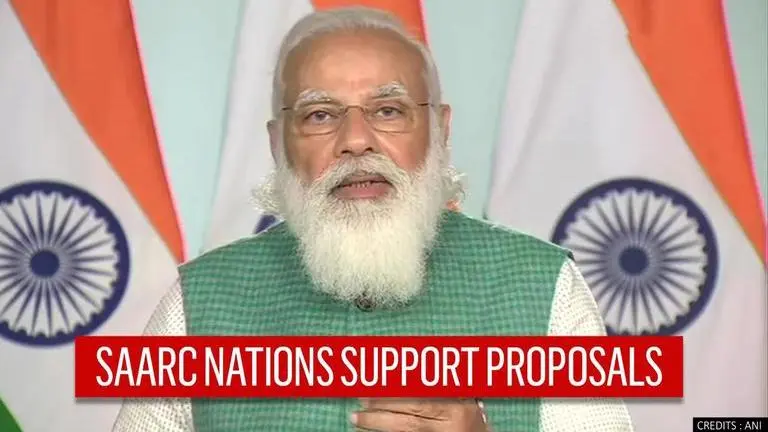 SAARC nations thank PM Modi for vaccines; support all 5 proposals after COVID-19 workshop India