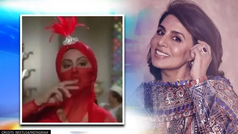 Neetu Kapoor shares old video from 'Atish', asks 'why was I made to look like a bird' Neetu Kapoor comments on her quirky look from film 'Aatish', compares it with a 'bird'