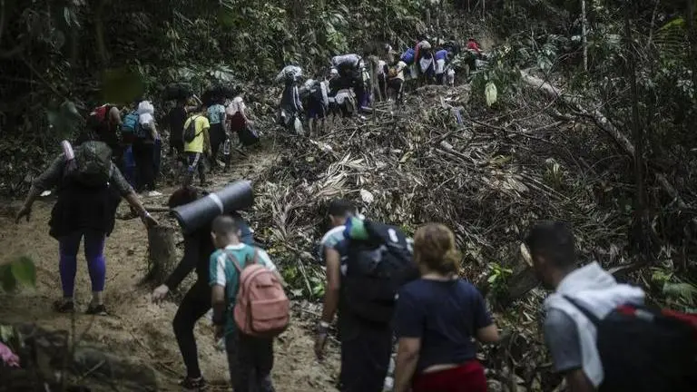 Panama calls out Colombia for not helping stem record flow of migrants via Darien Gap Panama