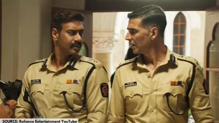 Times when Akshay Kumar & Ajay Devgn teamed up to entertain audience before 'Sooryavanshi' Akshay Kumar