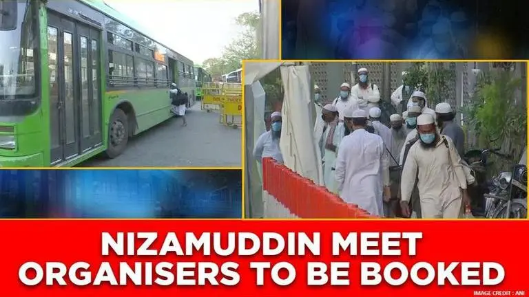 Over 160 from Delhi's Nizamuddin sent to hospital; Religious meet's organiser to be booked Telangana
