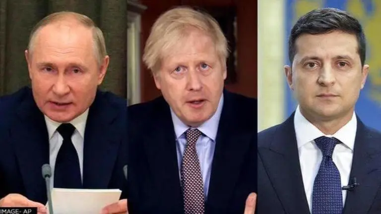 Boris Johnson urges west to call out Putin's 'bluff' and provide Ukraine with tanks Boris Johnson