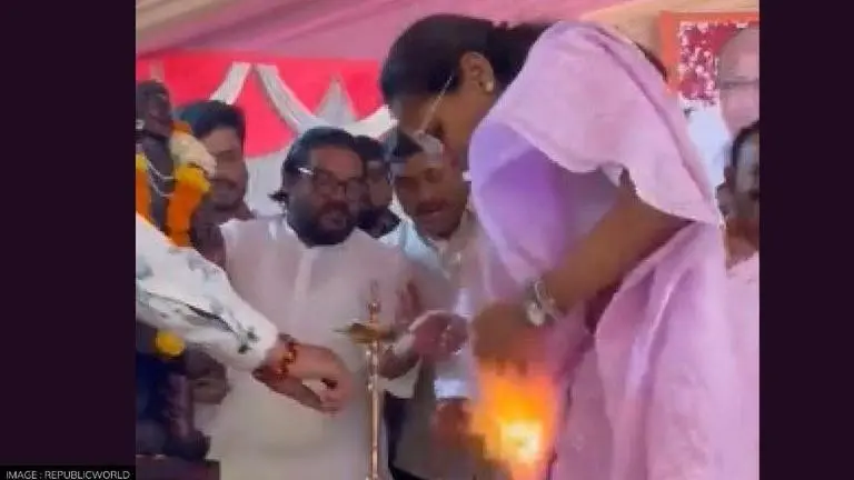 Maharashtra: NCP MP Supriya Sule's saree catches fire at event; no injuries Supriya Sule