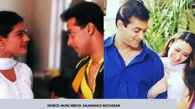 Salman Khan with Kajol or Karisma Kapoor: Which pair shares better on-screen chemistry? Salman Khan