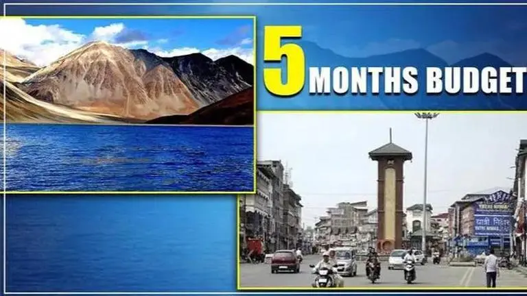 J&K and Ladakh to get budget for next five months by October 14 Budget
