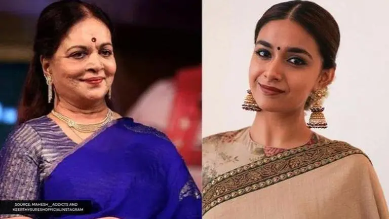'Keerthy Suresh to not star in Vijaya Nirmala's biopic', son Naresh dismisses rumours keerthy suresh