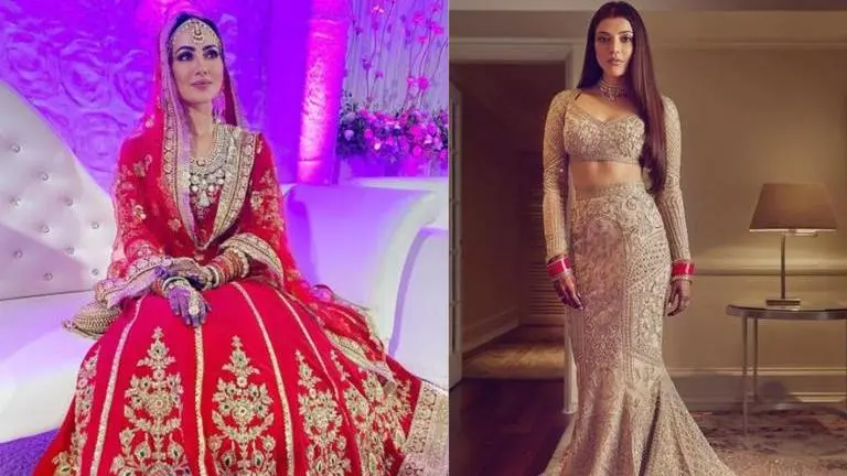 Sana Khan to Anushka Sharma: Bollywood brides who set wedding fashion trends sana khan's wedding