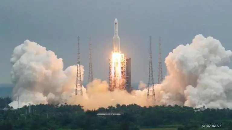 China's 'out-of-control' rocket Long March 5B crashes into Indian Ocean near Maldives Chinese rocket, long march