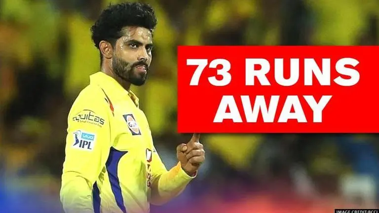 IPL 2020: CSK's Ravindra Jadeja nears milestone never achieved before, needs just 73 runs IPL 2020