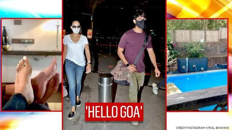 Shahid Kapoor, Mira Rajput jet off to Goa for a holiday; latter shares pictures Shahid Kapoor