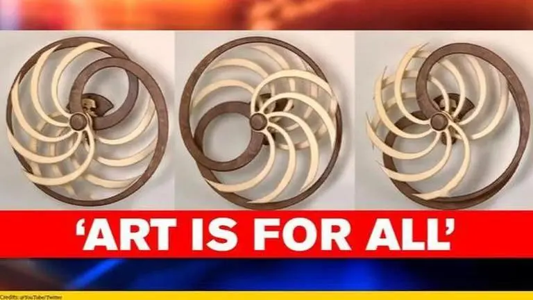 Video of kinetic sculpture leaves internet baffled; netizens say 'it's hypnotic' Kinetic