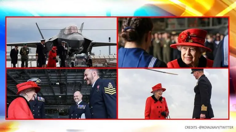 Queen sends off UK's largest warship as it set sails for South China Sea; to halt in India HMS Queen Elizabeth