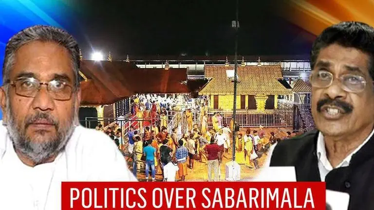 Kerala BJP calls Congress' promise of law to protect Sabarimala customs a 'poll stunt' BJP