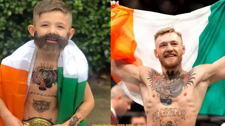 Six-year-old Malcolm Latham impersonates Conor McGregor, fans go berserk: Watch video Malcolm Latham