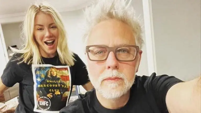 James Gunn and Jennifer Holland