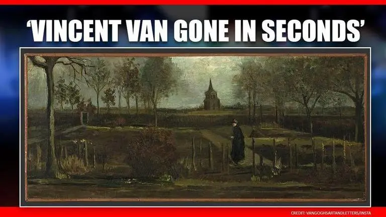 Van Gogh theft video out: $6 million artwork robbed in sledgehammer heist at Singer Laren