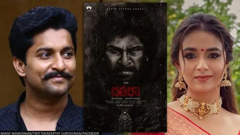 'Dasara': Nani and Keerthy Suresh's upcoming project revealed; Motion poster out Keerthy Suresh, Nani in Dasara