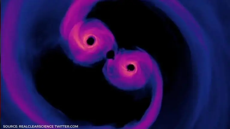 Weird 'gravitational molecules' could orbit black holes like electrons orbiting atoms gravitational molecules