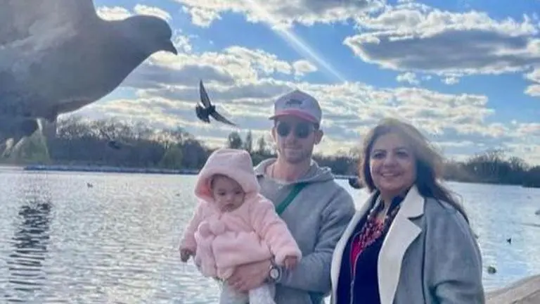 Nick Jonas shares unseen photo with daughter Malti Marie, Madhu Chopra on Mother's Day nick jonas
