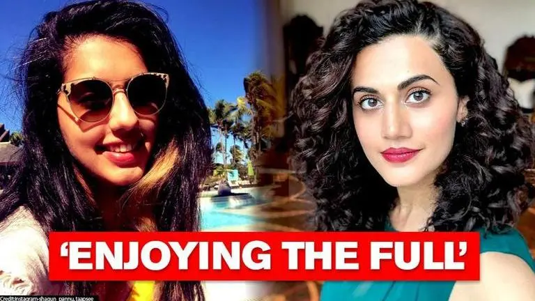 Shagun Pannu pens heartwarming birthday wish for sister Taapsee Pannu Shagun Pannu pens heart-warming birthday wishes for 'pyari' sister Taapsee Pannu