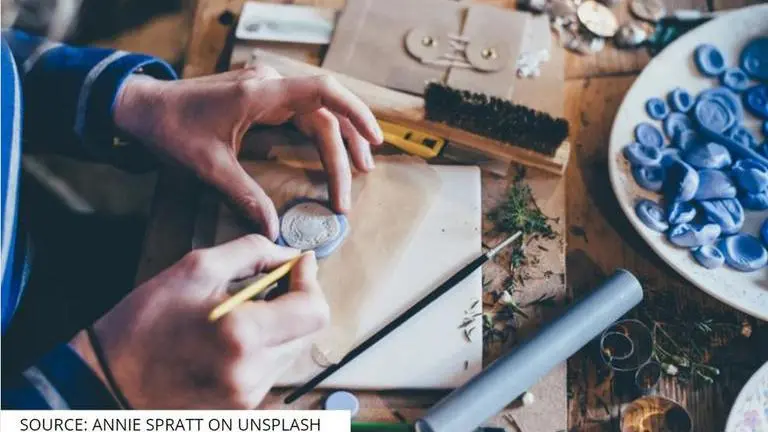 jewellery from waste materials