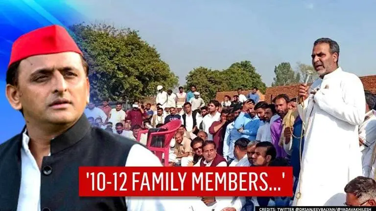 MoS Balyan alleges attack by SP neta's kin, Lok Dal cadre; 'Announcement made from mosque' BJP