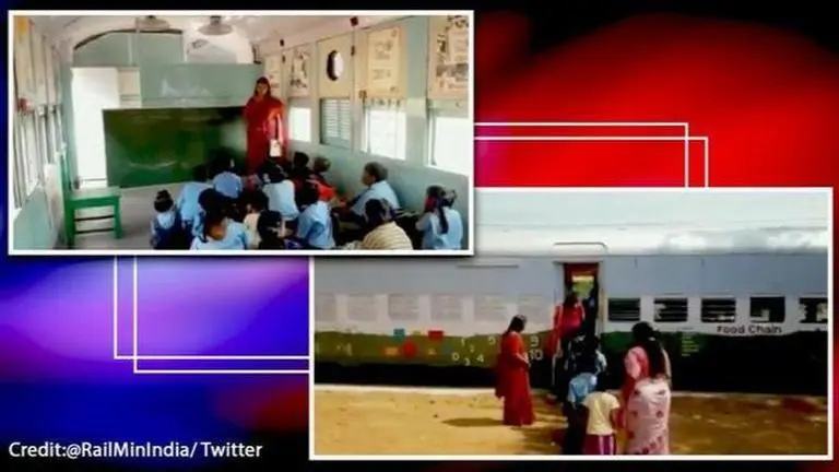 Indian Railways convert 2 coaches into innovative classrooms for children in Mysuru Indian Railways