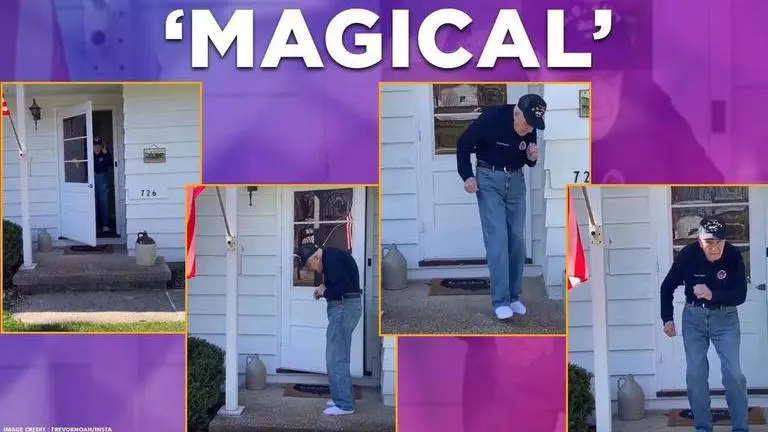 Good News: 97-year-old World War II navy pilot dances to Justin Timberlake's track Good News: 97-year-old Navy pilot dances to Justin Timberlake's track