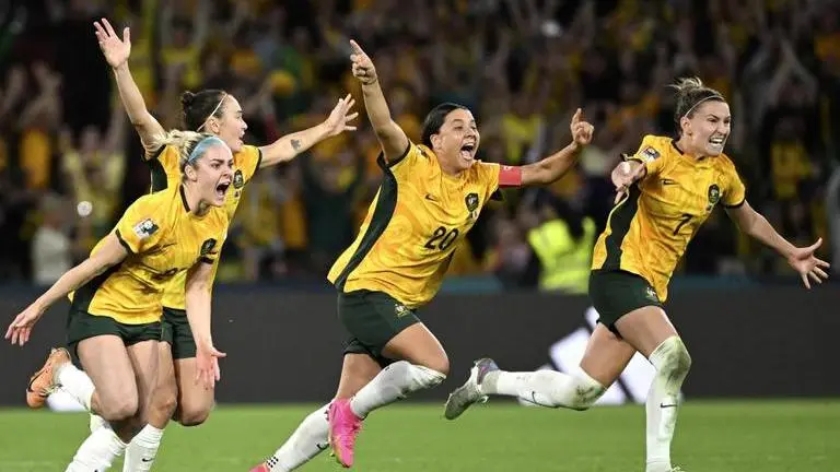 Final Four: Australia makes it through to Women’s World Cup semifinals seeking history for Matildas Australian Women's football team