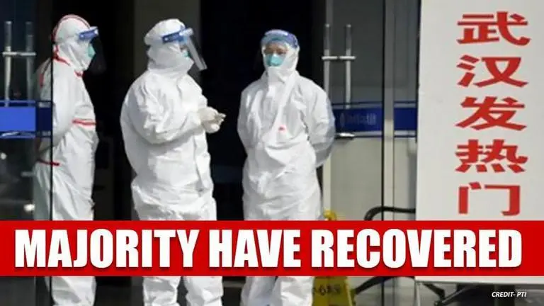Majority of those infected with coronavirus have already recovered