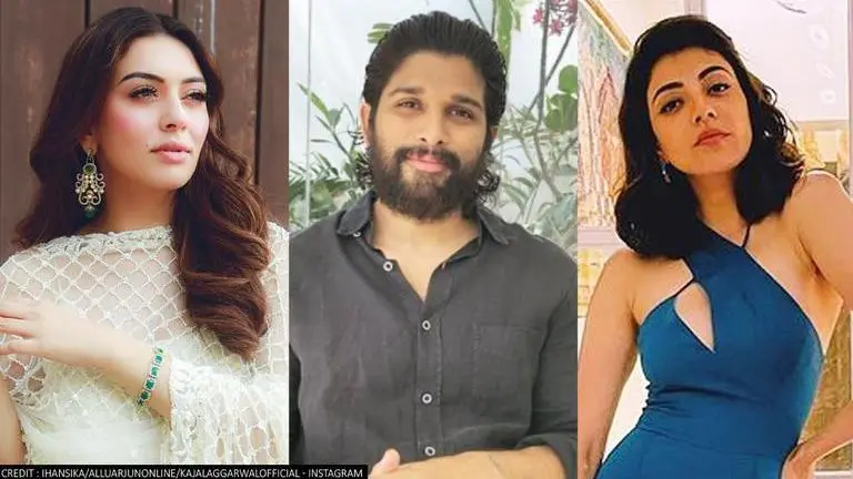 Hansika Motwani calls Allu Arjun ‘sweetest’, asks Kajal Aggarwal to reschedule coffee date Hansika Motwani