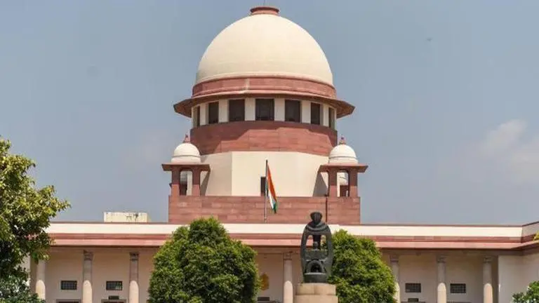'Mashaal' election symbol belongs to us, not Shiv Sena UBT: Samata Party Image: Supreme court of India. (Credit: PTI)
