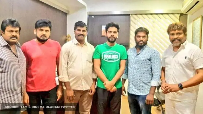 Simbu volunteers starring in a film to raise funds for the Tamil Nadu Movie Makers Sangam simbu
