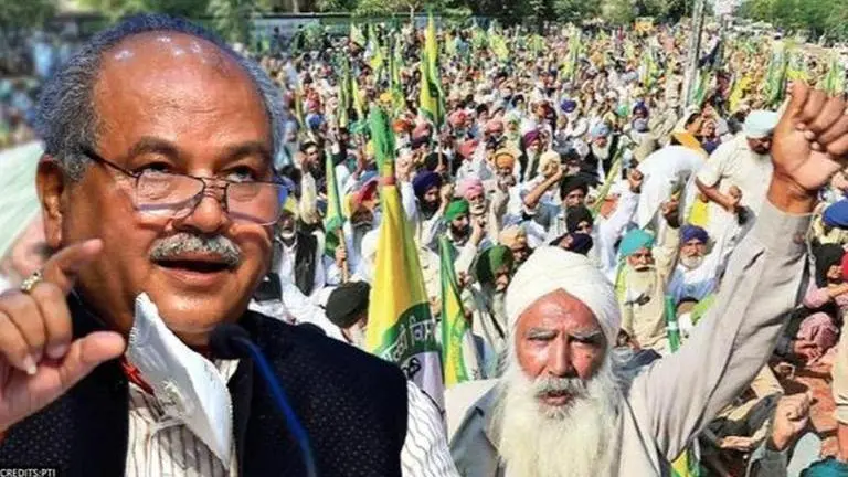 'Ready to discuss all provisions of farm laws, but not repeal them': Agriculture Minister Farmers protest