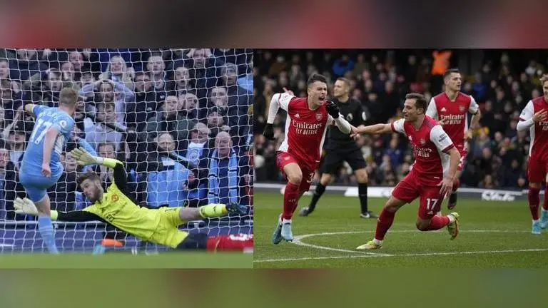 Premier League: Man City complete double over Manchester United; Arsenal climb into top 4 Premier League: Man City complete double over Manchester United; Arsenal climb into top 4