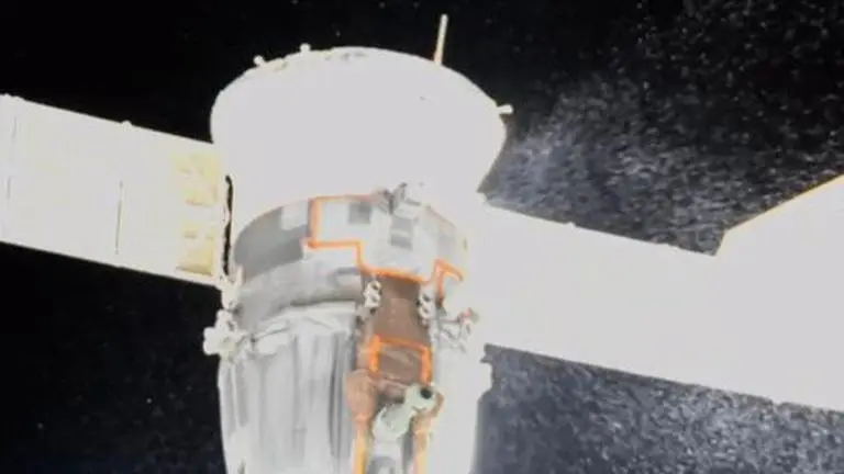 NASA finds source of coolant leak from Russia's Soyuz docked at ISS; all astronauts safe NASA