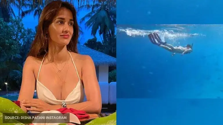 Disha Patani reminisces about snorkelling in Maldives and reveals 'making some friends' Disha Patani