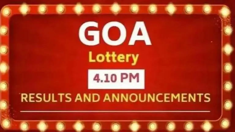 Goa Lottery Updates: Rajshree Tuesday Afternoon 4:10 PM | October 01 lottery