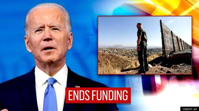 Biden officially cancels funding of US-Mexico Border wall, ends emergency in South Biden officially rescinds funding of the US-Mexico Border wall, ends emergency in South