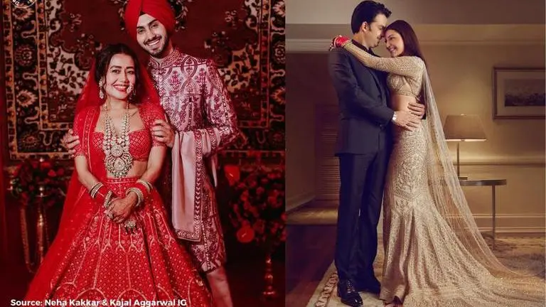 Learn how to plan the perfect COVID-19 wedding from Kajal Aggarwal and Neha Kakkar kajal aggarwal's wedding