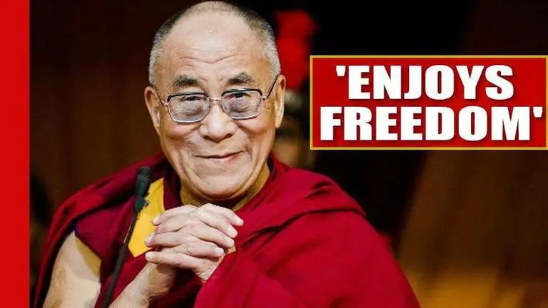 Dalai Lama: We already enjoy freedom living in India for over 60 years Dalai Lama