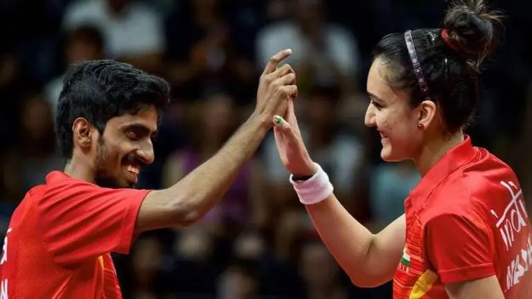 Manika Batra-G Sathiyan achieve record-breaking feat in Indian table tennis history Sathiyan Gnanasekaran, Manika Batra, table tennis mixed doubles rankings