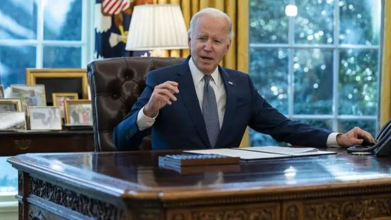US President Joe Biden returns to the White House Joe Biden