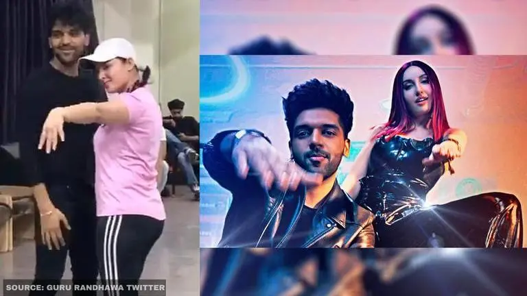 Guru Randhawa shares yet another rehearsal video of 'Naach Meri Rani' with Nora Fatehi Guru Randhawa